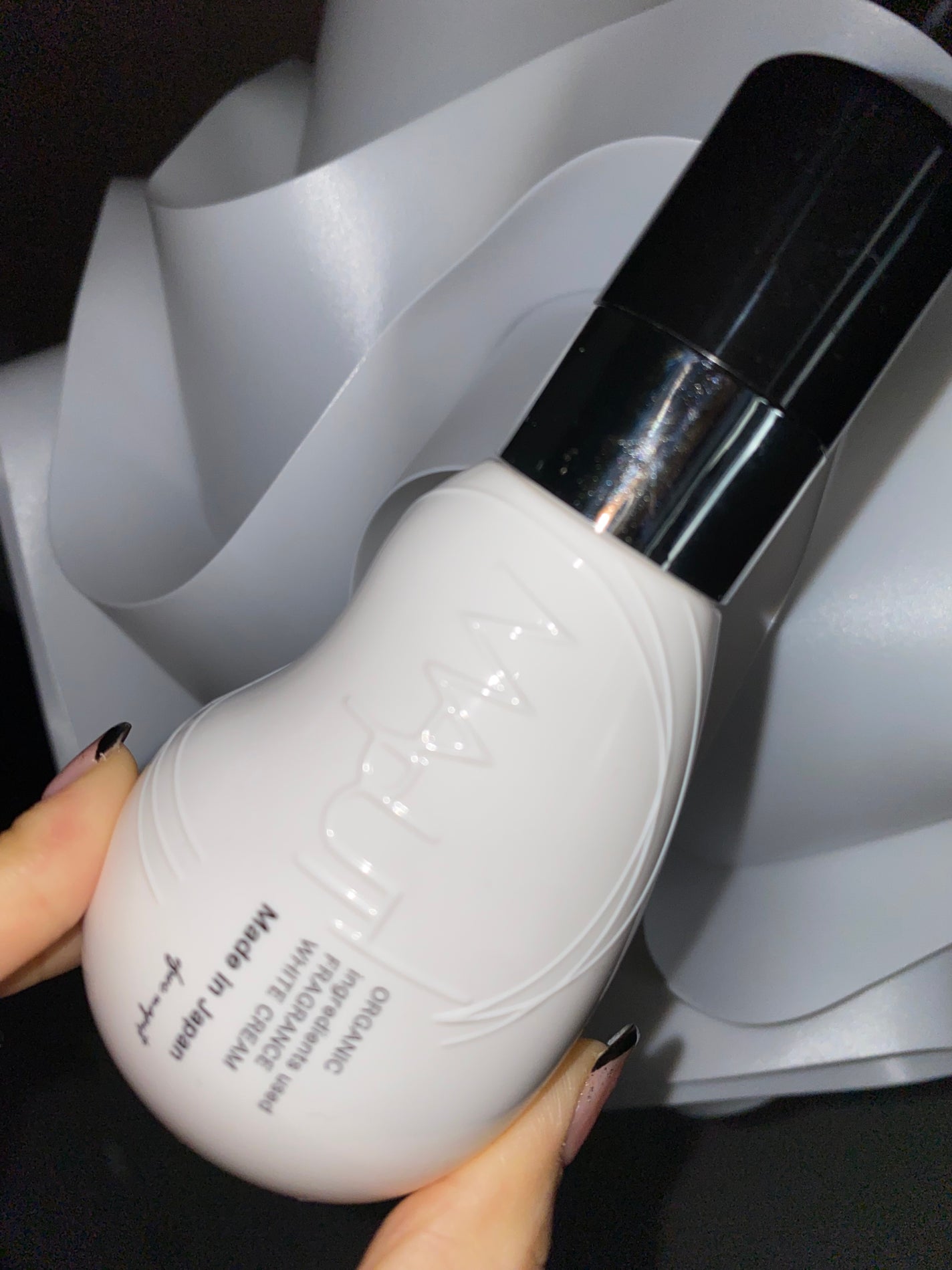 オーガニックフレグランスホワイトクリーム/MAPUTI/デリケートゾーンケアを使ったクチコミ(1枚目)