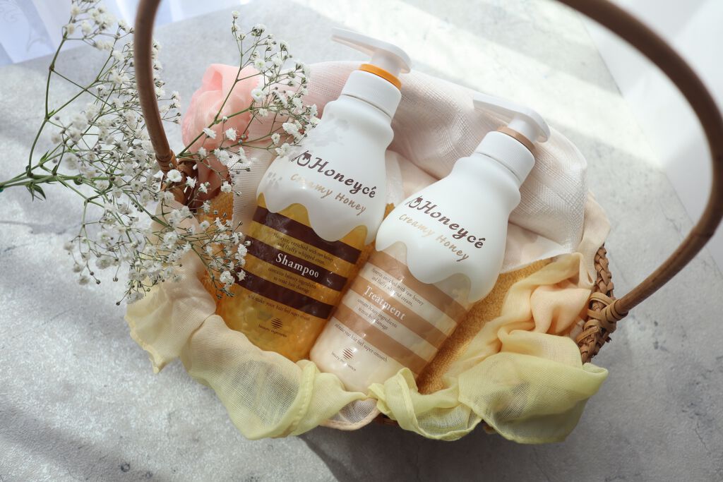 クリーミーハニー シャンプー/トリートメント/ハニーチェ/市販シャンプーを使ったクチコミ(1枚目)