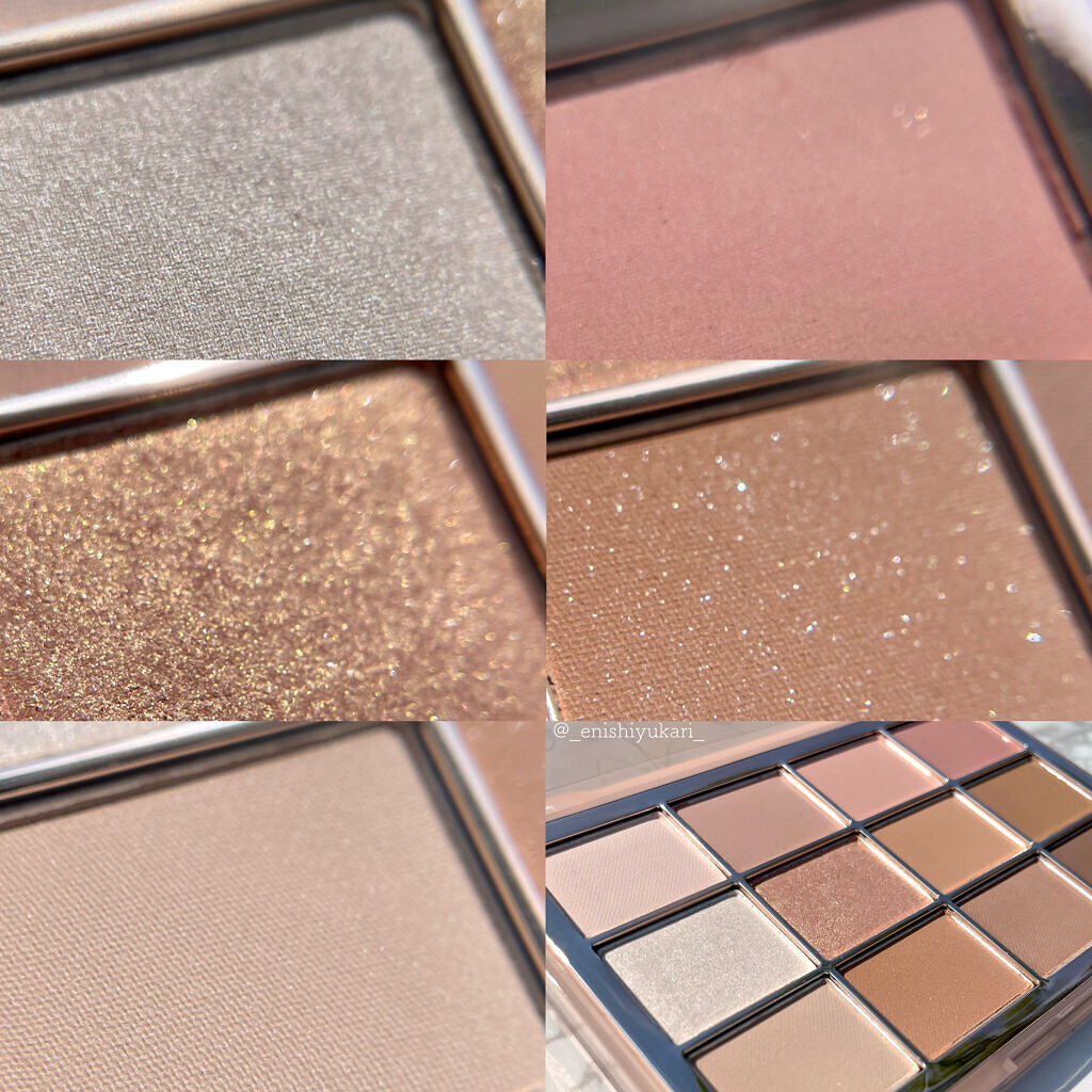 ソフトブラーリングアイパレット 05.ニュートラルブラーリング/wakemake/アイシャドウパレットを使ったクチコミ（3枚目）