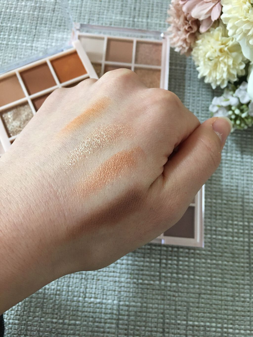 アイシャドウパレット/Kirei&co./アイシャドウパレットを使ったクチコミ（2枚目）