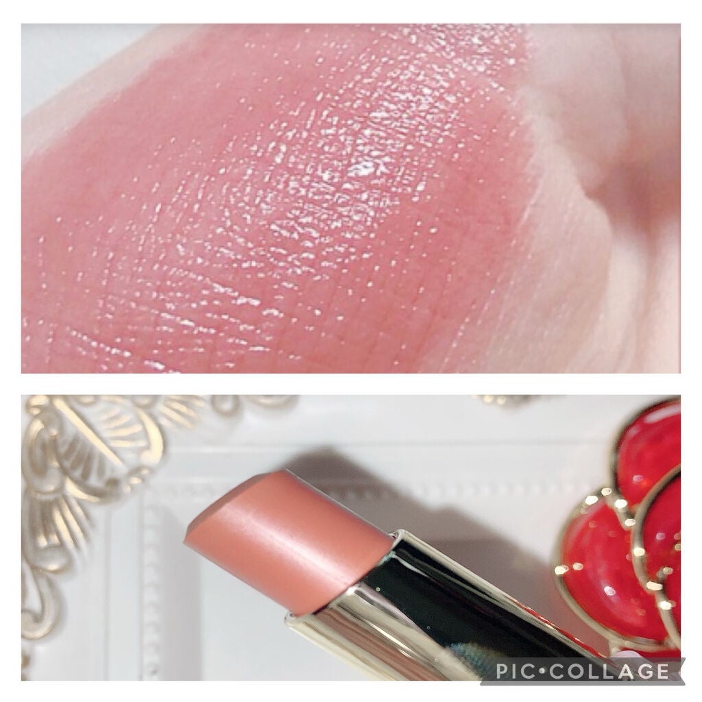 ラスティンググロスリップ/CEZANNE/口紅を使ったクチコミ(2枚目)