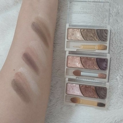 トーンアップアイシャドウ/CEZANNE/アイシャドウパレットを使ったクチコミ(1枚目)