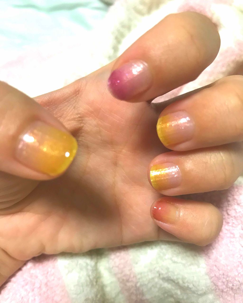 ネイル エナメル/ちふれ/マニキュアを使ったクチコミ（1枚目）