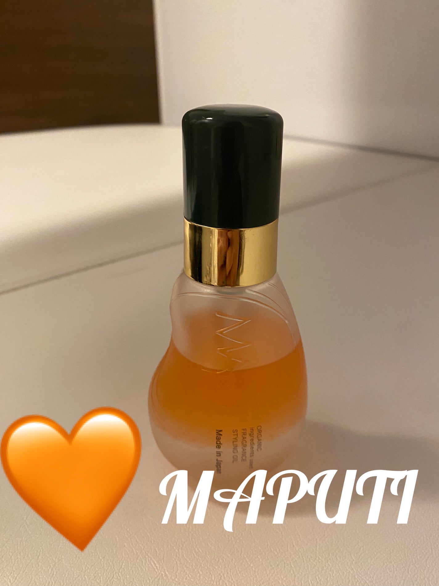 オーガニックフレグランススタイリングオイル MAPUTI/MAPUTI/ヘアオイルを使ったクチコミ(1枚目)