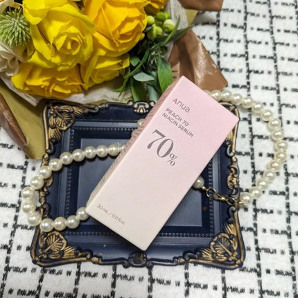 桃70%ナイアシンセラム/Anua/美容液を使ったクチコミ(6枚目)