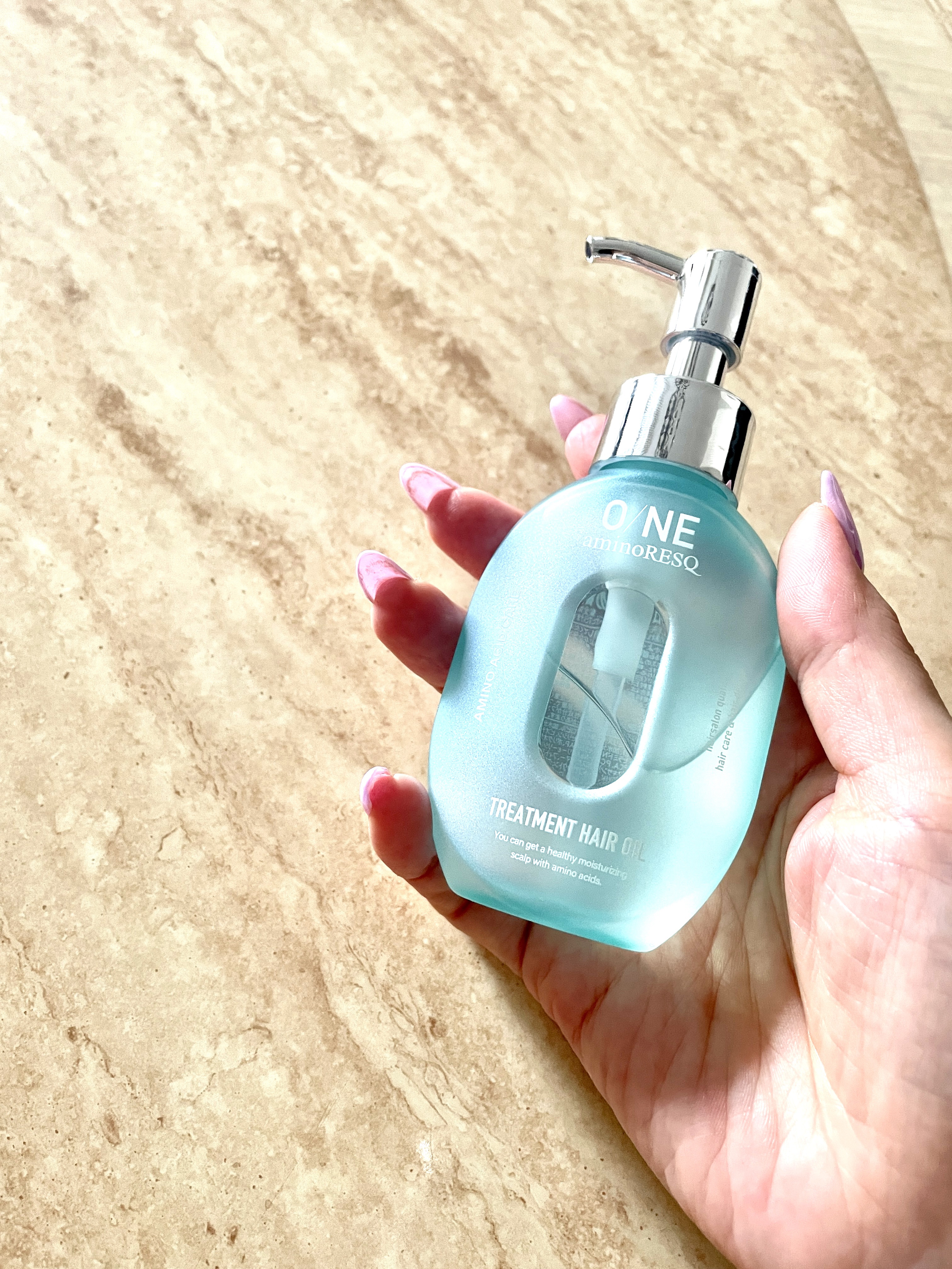 ワン アミノレスキュー トリートメントヘアオイル/アミノレスキュー/ヘアオイルを使ったクチコミ（1枚目）