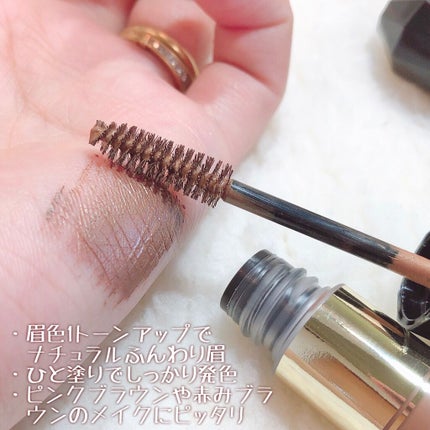 カラーリングアイブロウ/ヘビーローテーション/眉マスカラを使ったクチコミ(2枚目)