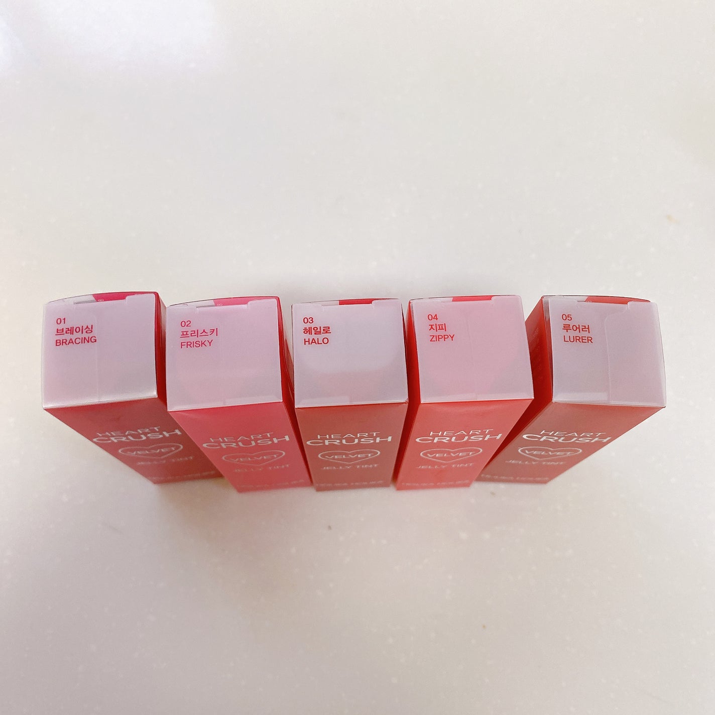 ハートクラッシュジェリーベルベットティント/HOLIKA HOLIKA/リップティントを使ったクチコミ(7枚目)