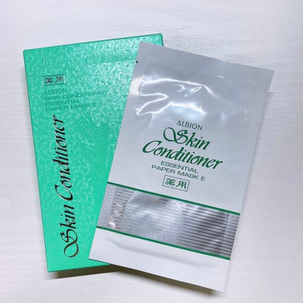 アルビオン 薬用スキンコンディショナー エッセンシャル ペーパーマスク E/ALBION/シートマスク・パックを使ったクチコミ(1枚目)