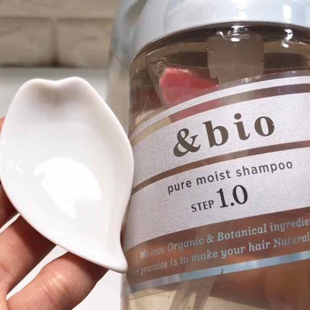 ピュアモイスト シャンプー 1.0/ヘアトリートメント 2.0/&bio/市販シャンプーを使ったクチコミ(2枚目)