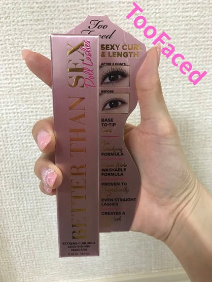 ベター ザン セックス マスカラ ドール ラッシュ/Too Faced/マスカラを使ったクチコミ(1枚目)