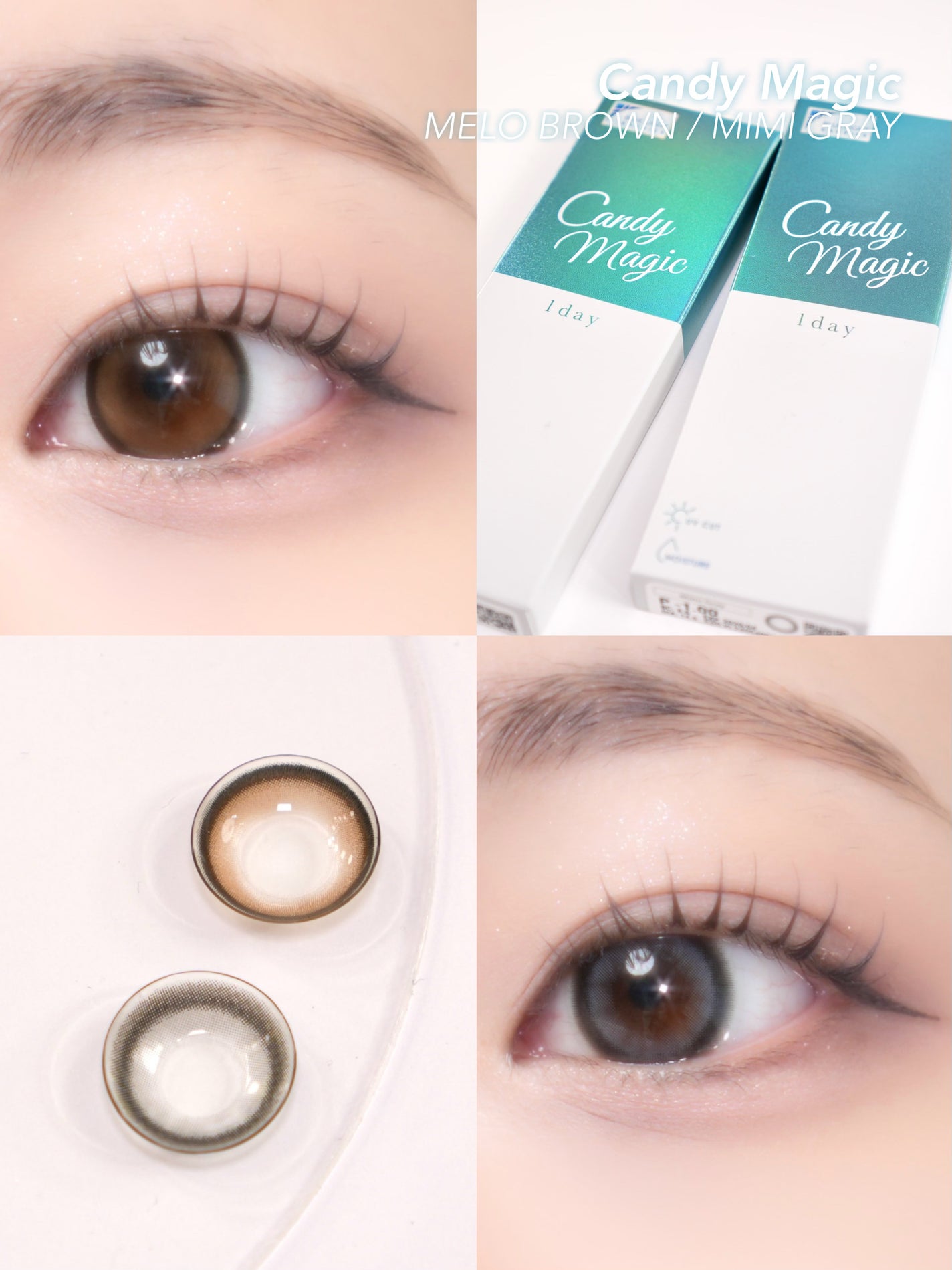 candymagic1day(キャンディーマジックワンデー)/candy magic/ワンデー(1DAY)カラコンを使ったクチコミ(1枚目)