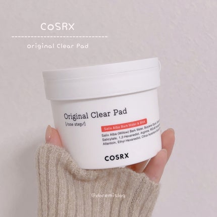 ワンステップオリジナルクリアパッド/COSRX/トナーパッドを使ったクチコミ(1枚目)