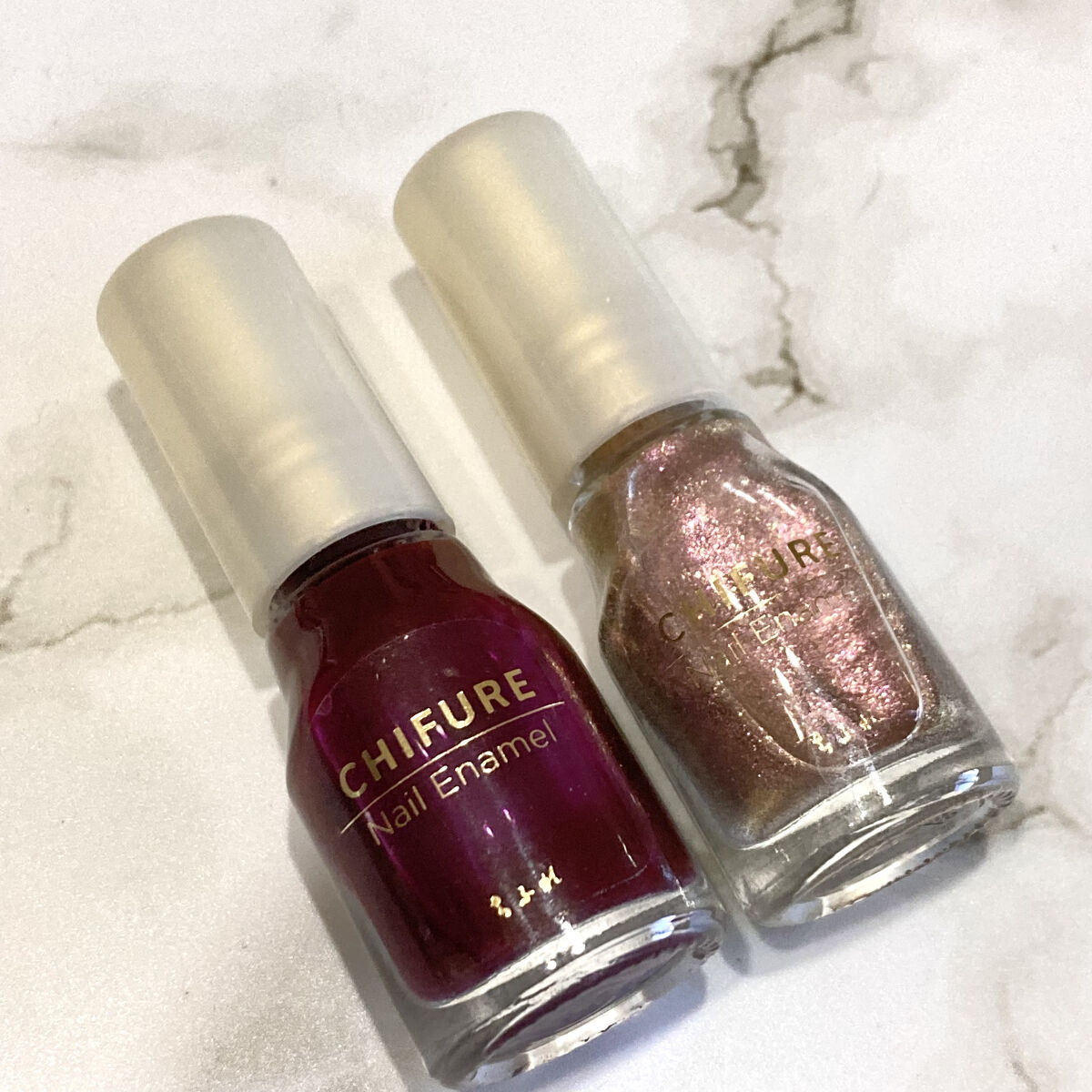 ネイル エナメル/ちふれ/マニキュアを使ったクチコミ（3枚目）