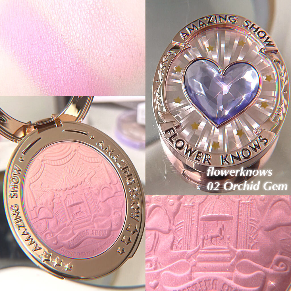 サーカスシリーズ グラデーションブラッシュ  02 Orchid Gem/FlowerKnows/パウダーチークを使ったクチコミ（1枚目）