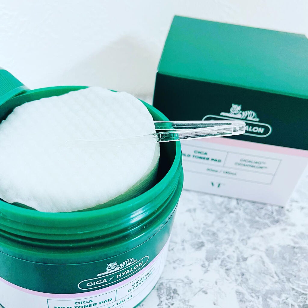 CICA マイルドトナーパッド/VT/トナーパッドを使ったクチコミ（3枚目）