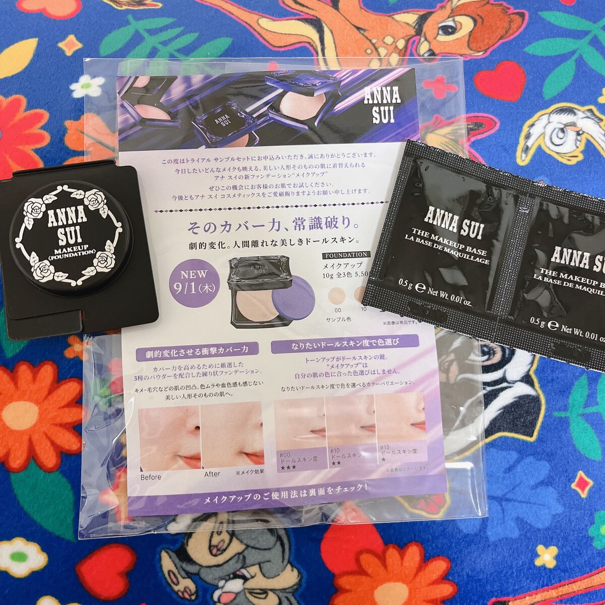 シルキー パウダー ファンデーション/ANNA SUI/パウダーファンデーションを使ったクチコミ(2枚目)