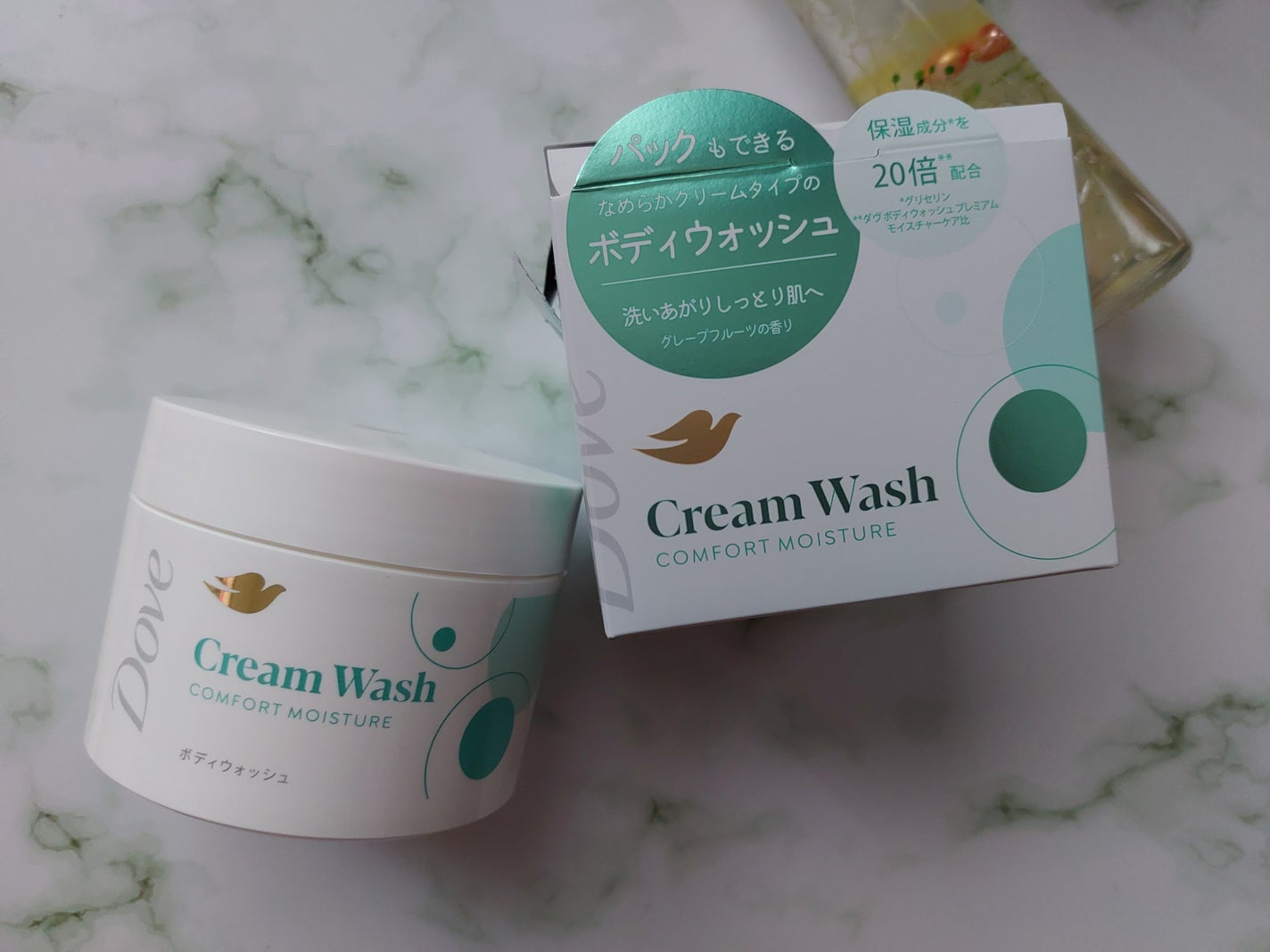 ダヴ クリームボディウォッシュ コンフォートモイスチャー/ダヴ/ボディソープを使ったクチコミ(1枚目)