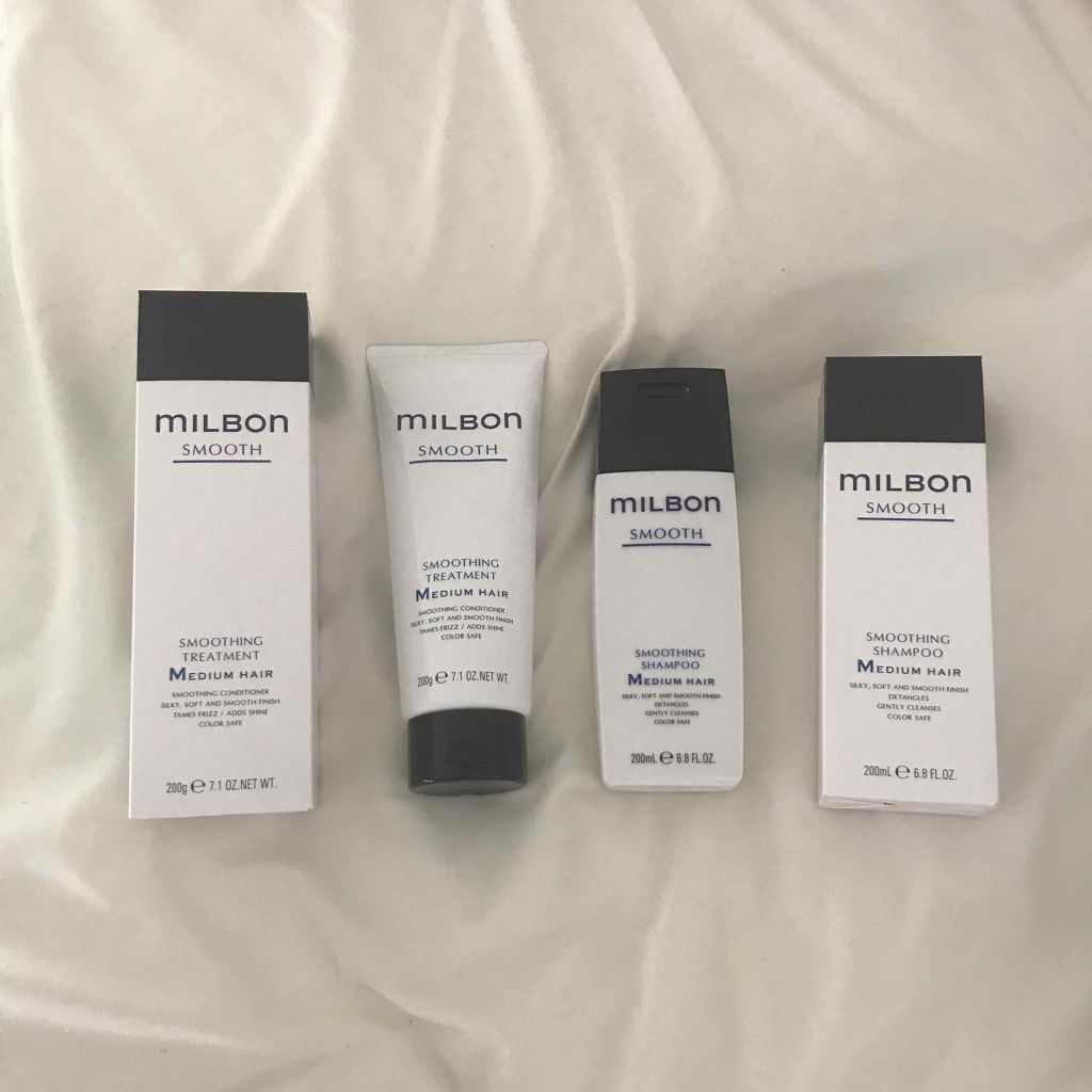 スムージングシャンプー/ トリートメント コースヘア/ミルボン/サロンシャンプーを使ったクチコミ(1枚目)
