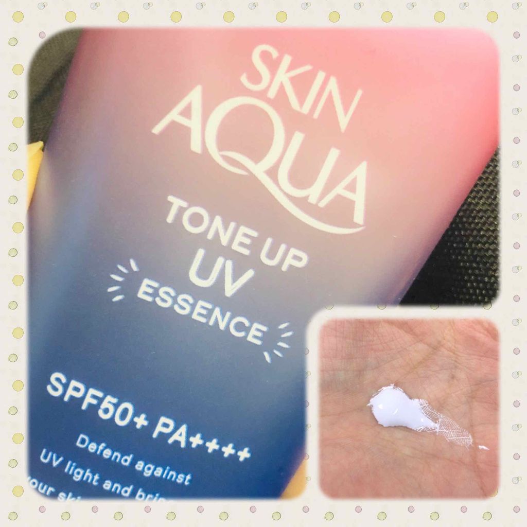 スキンアクア トーンアップUVエッセンス/スキンアクア/日焼け止めクリームを使ったクチコミ（1枚目）