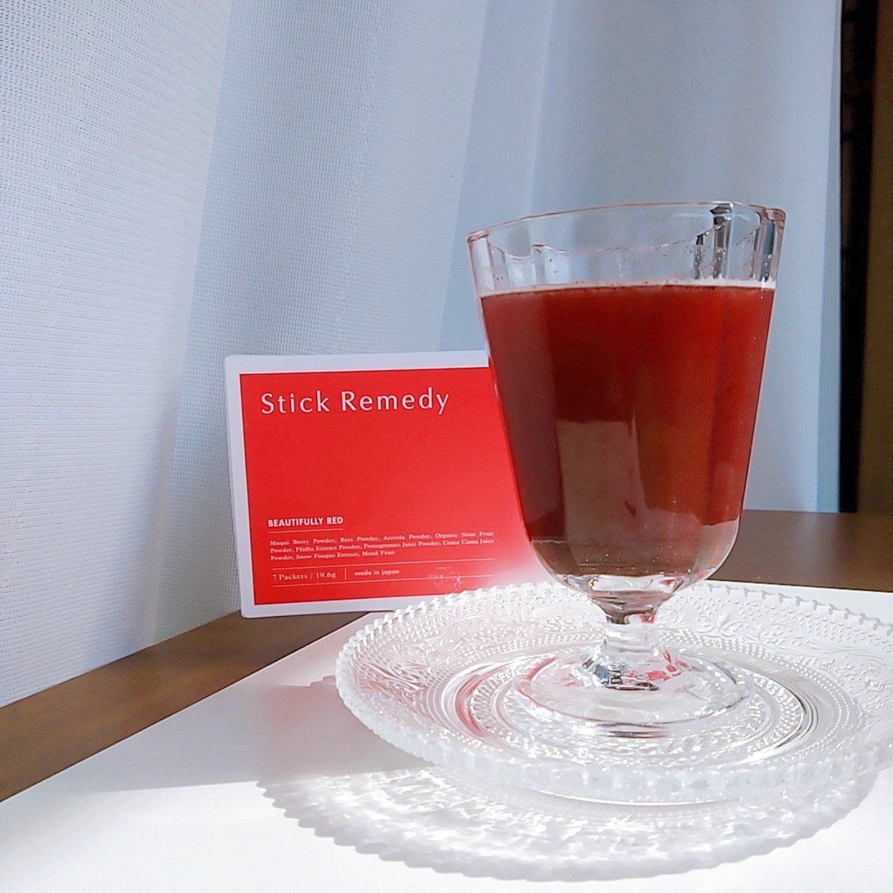 Beautifully Red 7包/Stick Remedy/健康サプリメントを使ったクチコミ（2枚目）