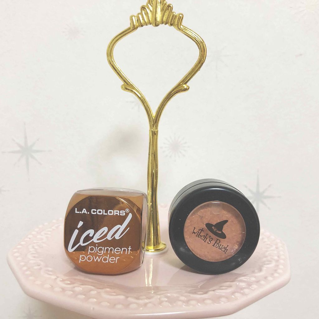 ICED PIGMENT POWDER/L.A.COLORS/アイシャドウパレットを使ったクチコミ(1枚目)