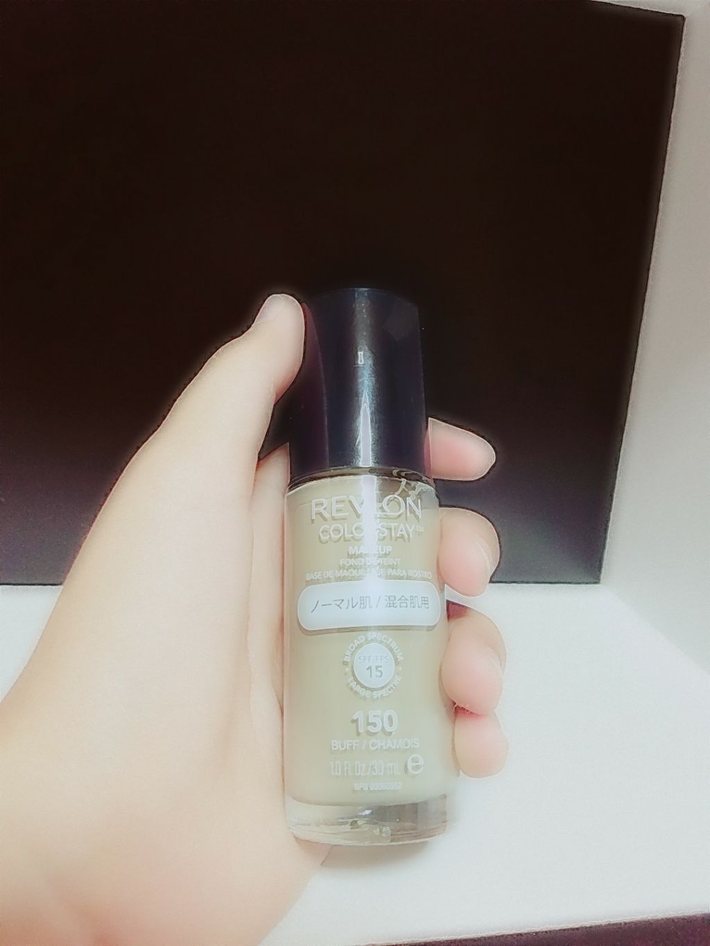 カラーステイ メイクアップ/REVLON/リキッドファンデーションを使ったクチコミ(1枚目)