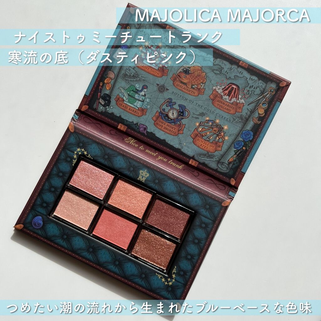 ナイストゥミーチュートランク/MAJOLICA MAJORCA/アイシャドウパレットを使ったクチコミ(3枚目)