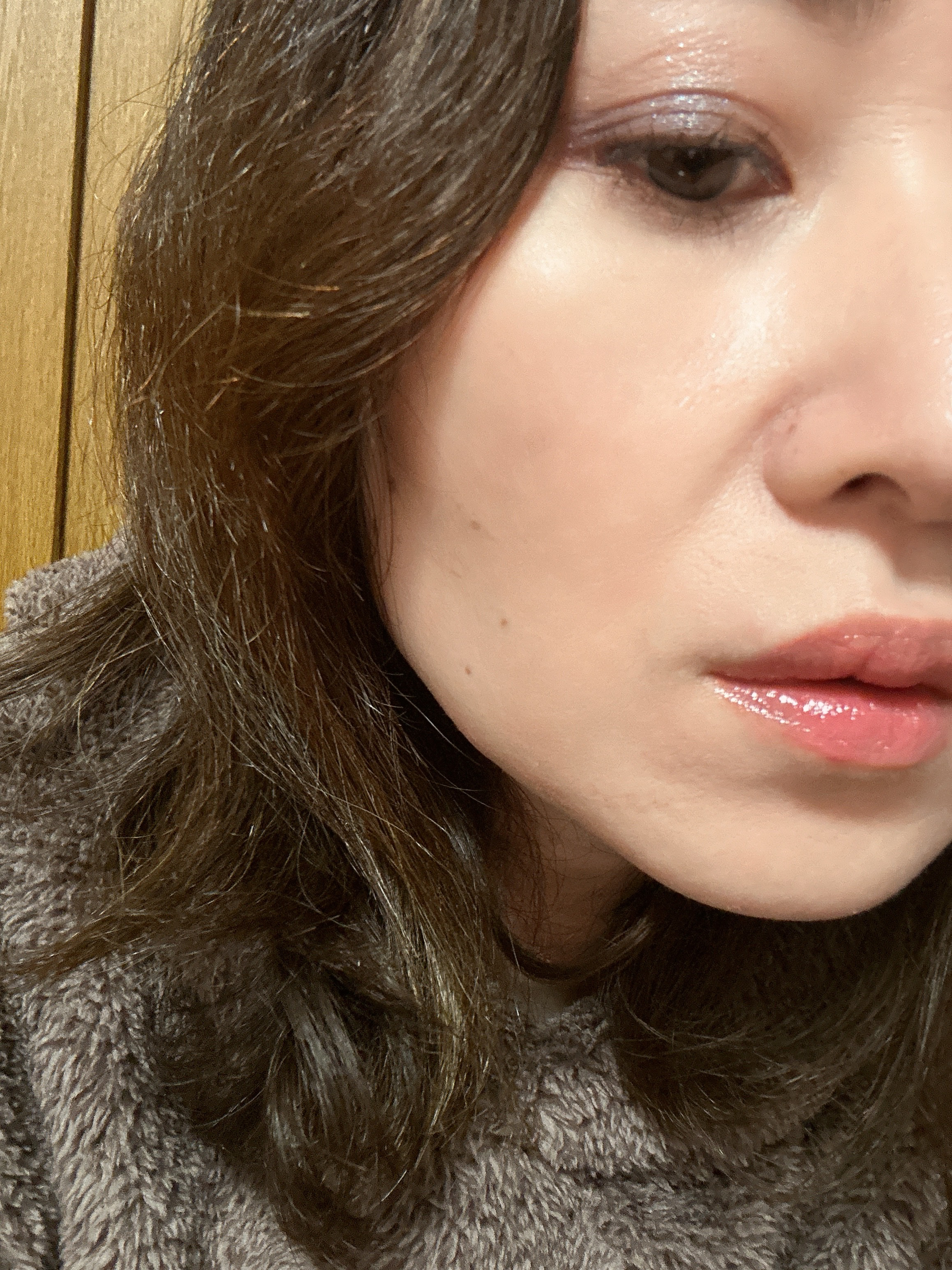 ブレンドベリー リップバルーン 004 おめざめヌーディピンク/BLEND BERRY/口紅を使ったクチコミ（3枚目）