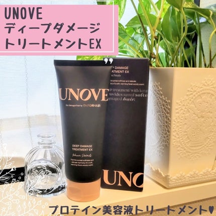 ディープダメージトリートメントEX/UNOVE/洗い流すヘアトリートメントを使ったクチコミ(1枚目)