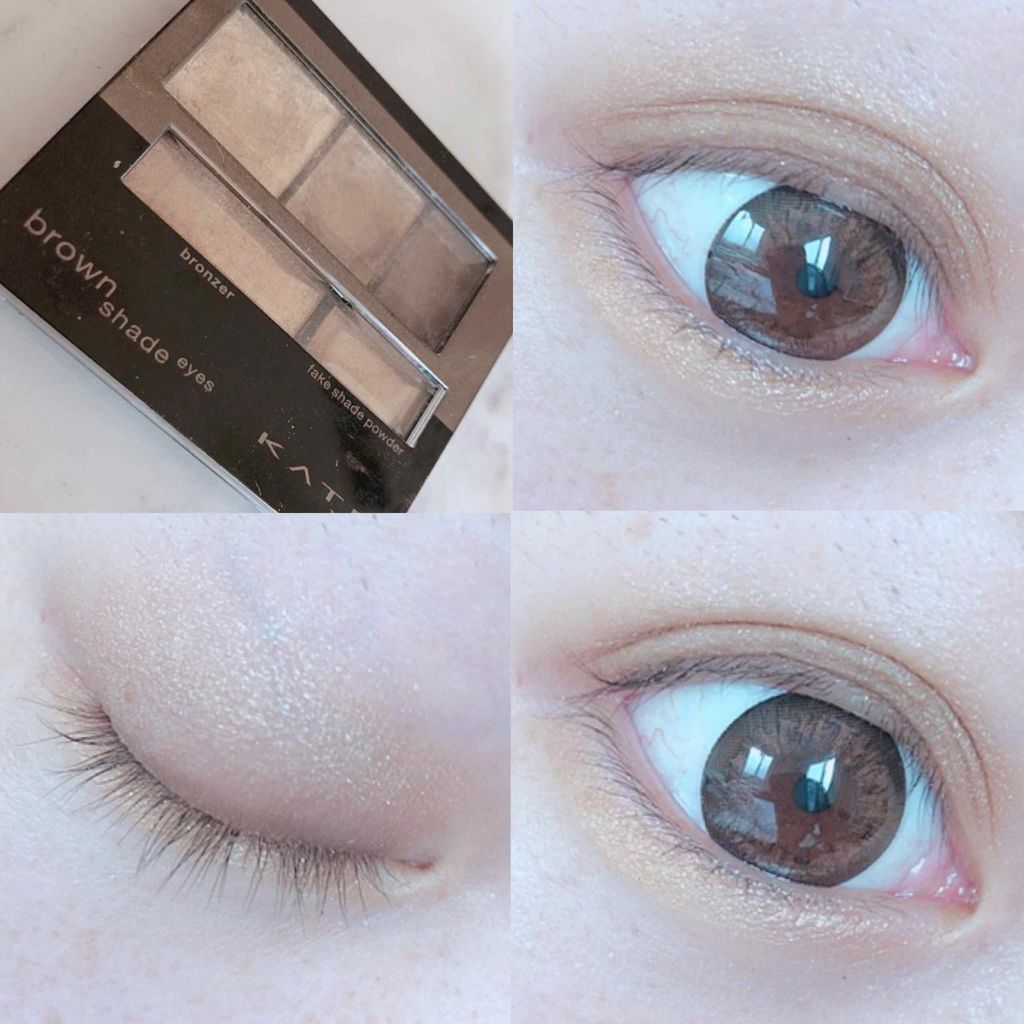 ブラウンシェードアイズN/KATE/アイシャドウパレットを使ったクチコミ（1枚目）
