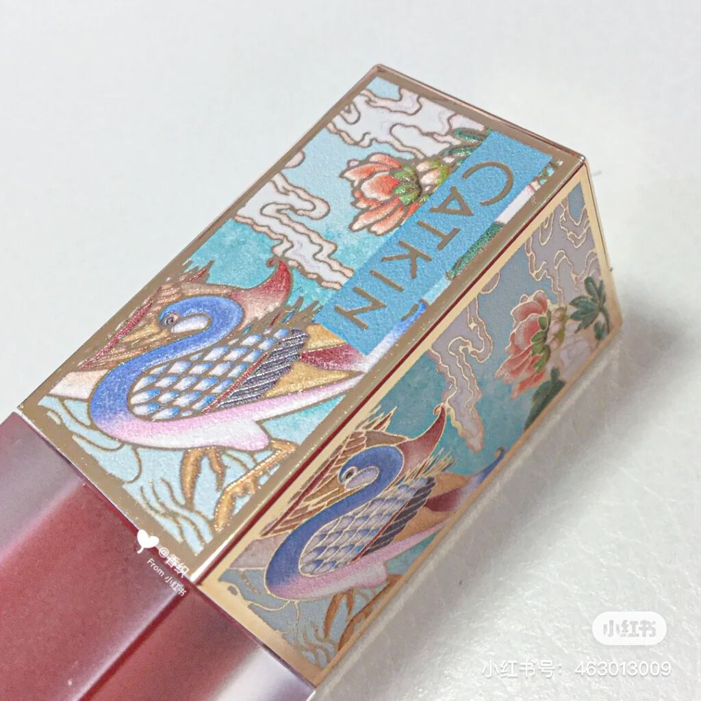 桃源 リキッドリップスティックマット/CATKIN/口紅を使ったクチコミ(2枚目)