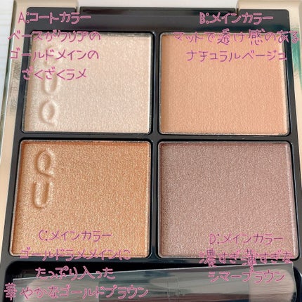 シグニチャー カラー アイズ/SUQQU/アイシャドウパレットを使ったクチコミ(2枚目)