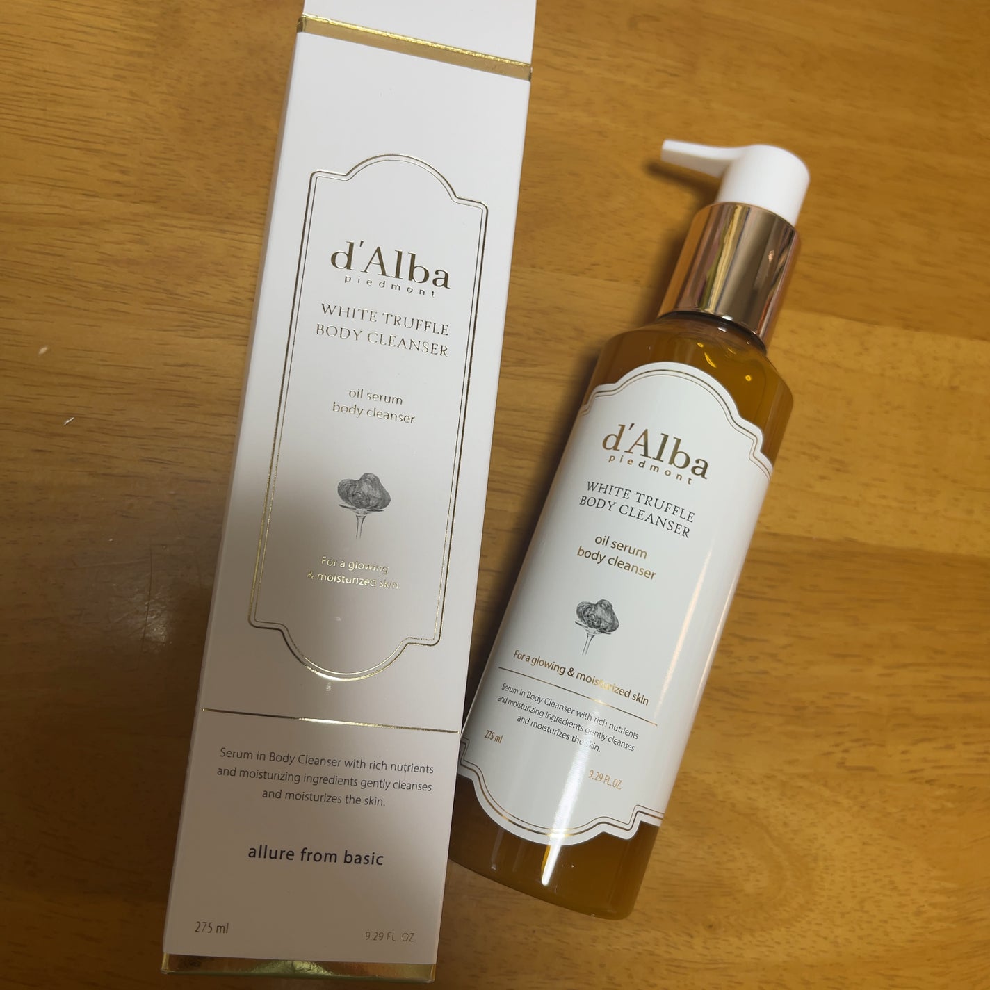 ホワイトトリュフオイルセラムボディクレンザー/ダルバ/インバスケアを使ったクチコミ(1枚目)
