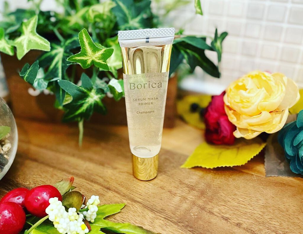 美容液マスクプライマー(シャンパン)/Borica/化粧下地を使ったクチコミ(1枚目)