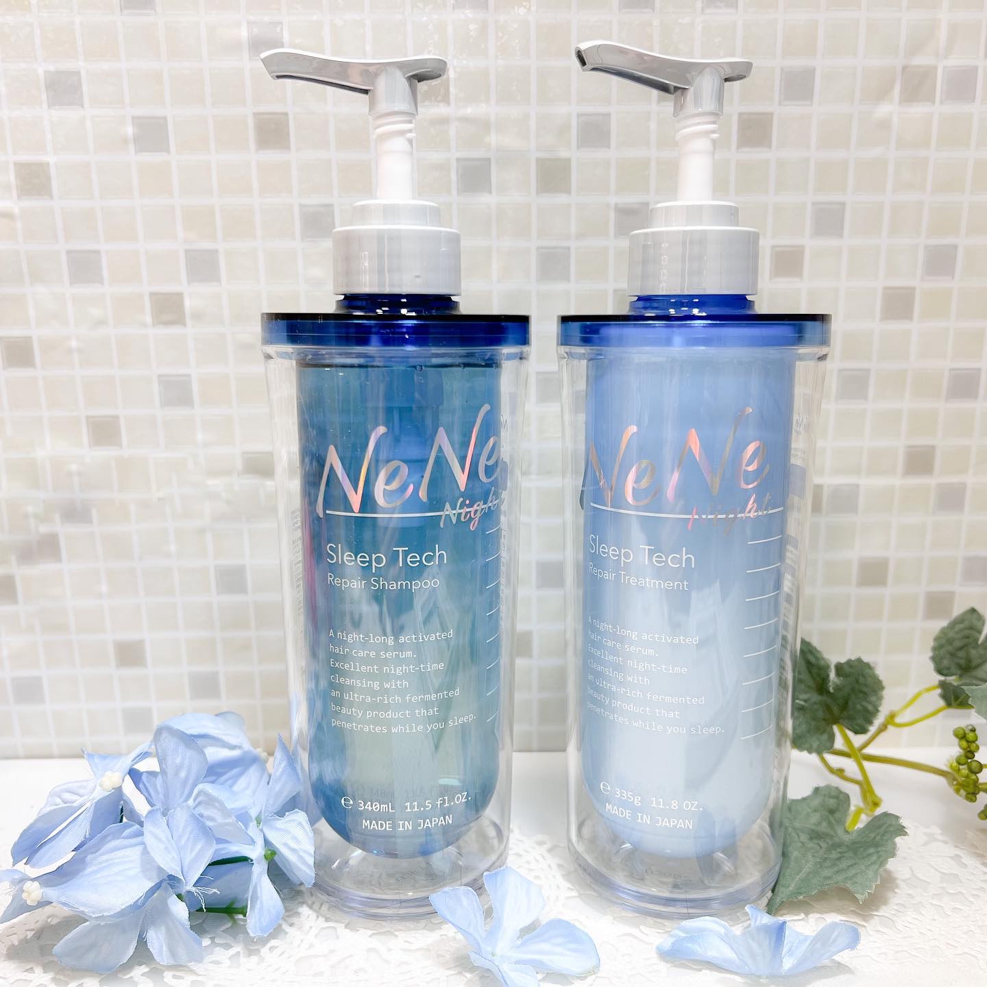 スリープテック リペア シャンプー／ヘアトリートメント/NeNe Night/市販シャンプーを使ったクチコミ（1枚目）