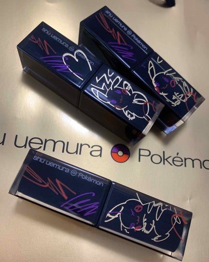 ルージュ アンリミテッド アンプリファイド マット<2019年クリスマスコフレ限定>/shu uemura/口紅を使ったクチコミ(1枚目)