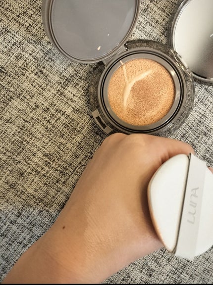 ブラーカバークッション/LUNA/クッションファンデーションを使ったクチコミ(3枚目)