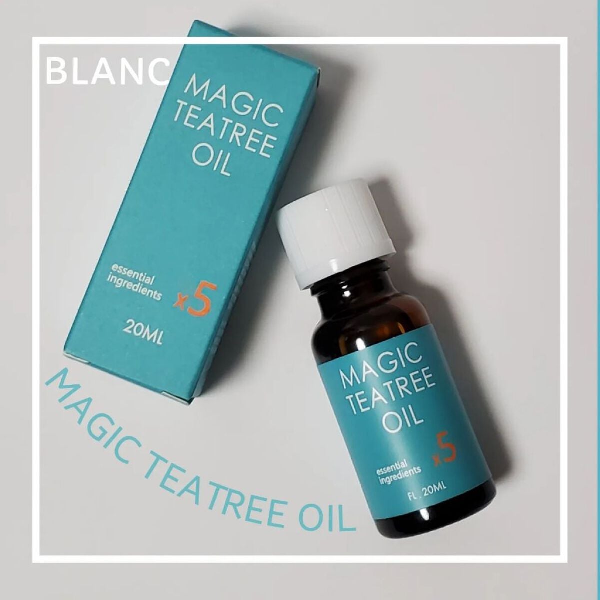 マジックティーツリーオイル/ブラン/フェイスオイルを使ったクチコミ(1枚目)