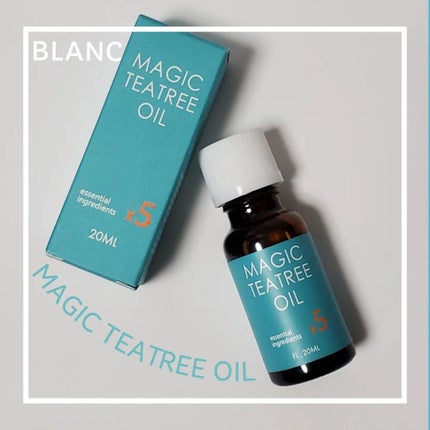 マジックティーツリーオイル/ブラン/フェイスオイルを使ったクチコミ(1枚目)