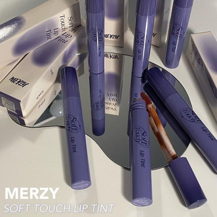 Soft touch lip tint/MERZY/口紅を使ったクチコミ(2枚目)