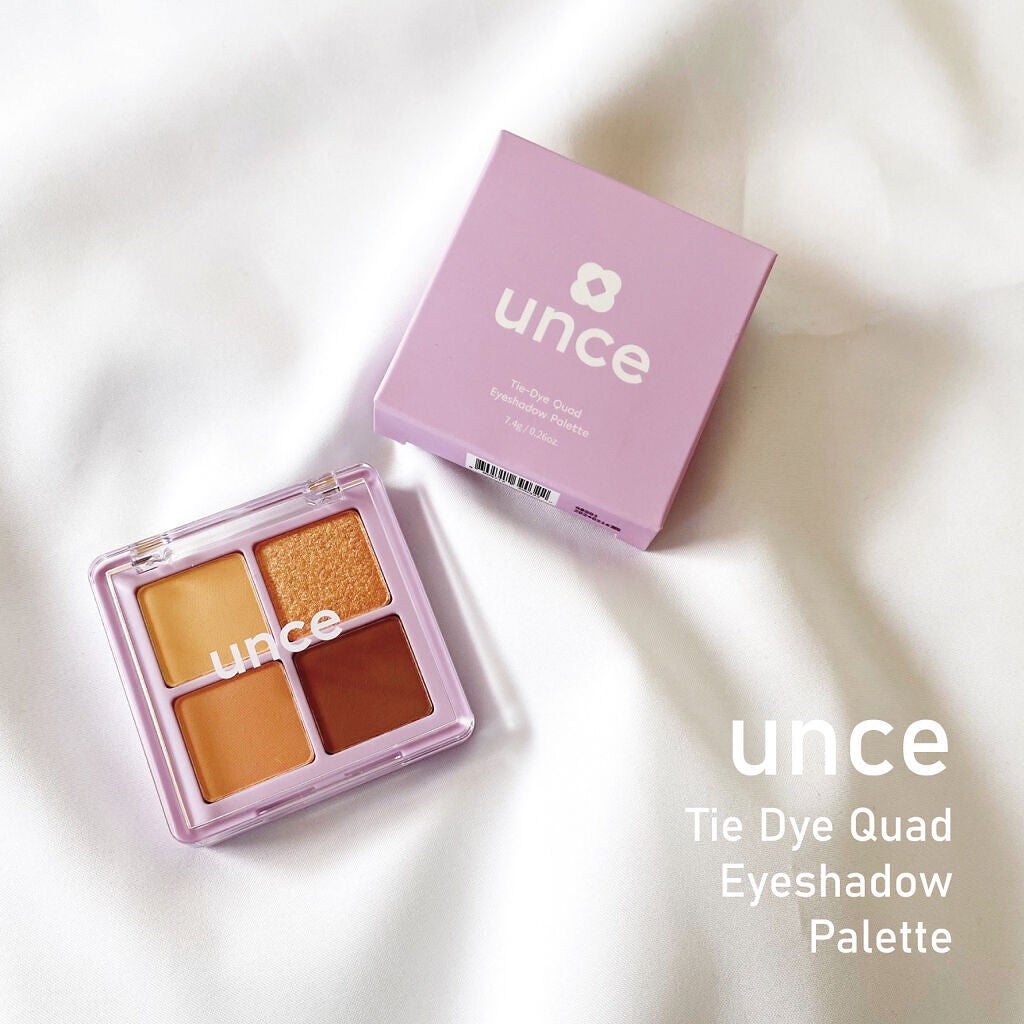 ひよこ on LIPS 「unceタイダイアイシャドウパレット02タイダイコーラル日本に..」(1枚目)