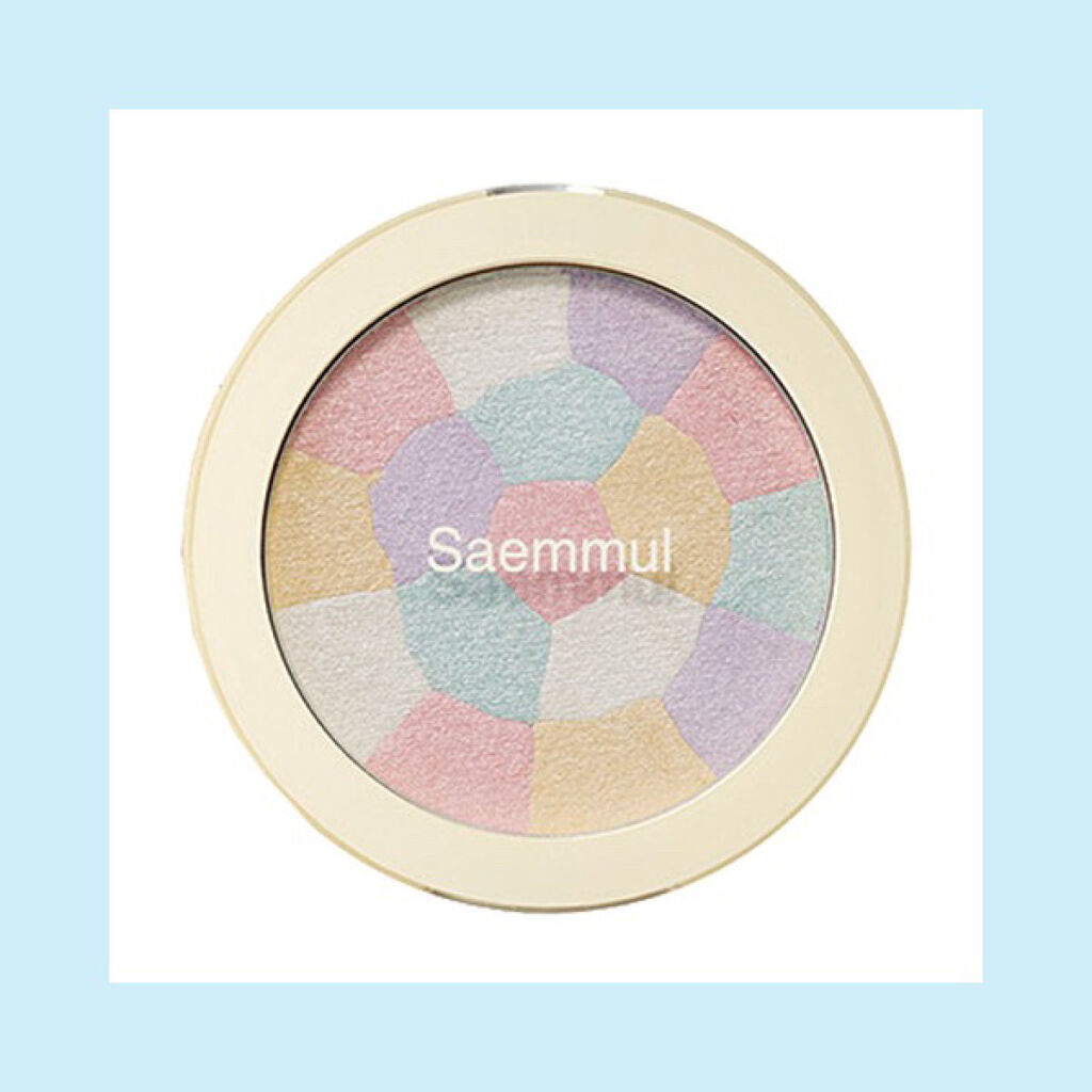 センムル ルミナス マルチ ハイライター/the SAEM/パウダーハイライトを使ったクチコミ（1枚目）