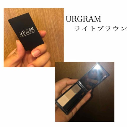 UR GLAM EYEBROW POWDER/U R GLAM/パウダーアイブロウを使ったクチコミ(3枚目)