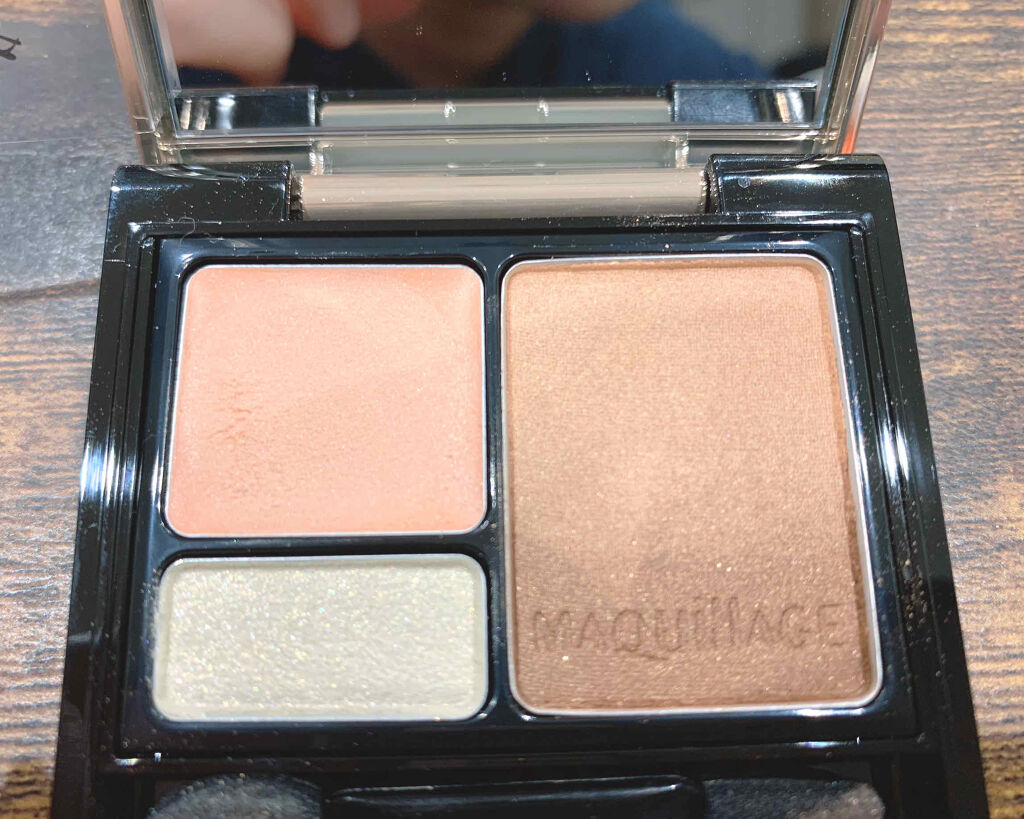 ドラマティックスタイリングアイズＳ/マキアージュ/アイシャドウパレットを使ったクチコミ（2枚目）