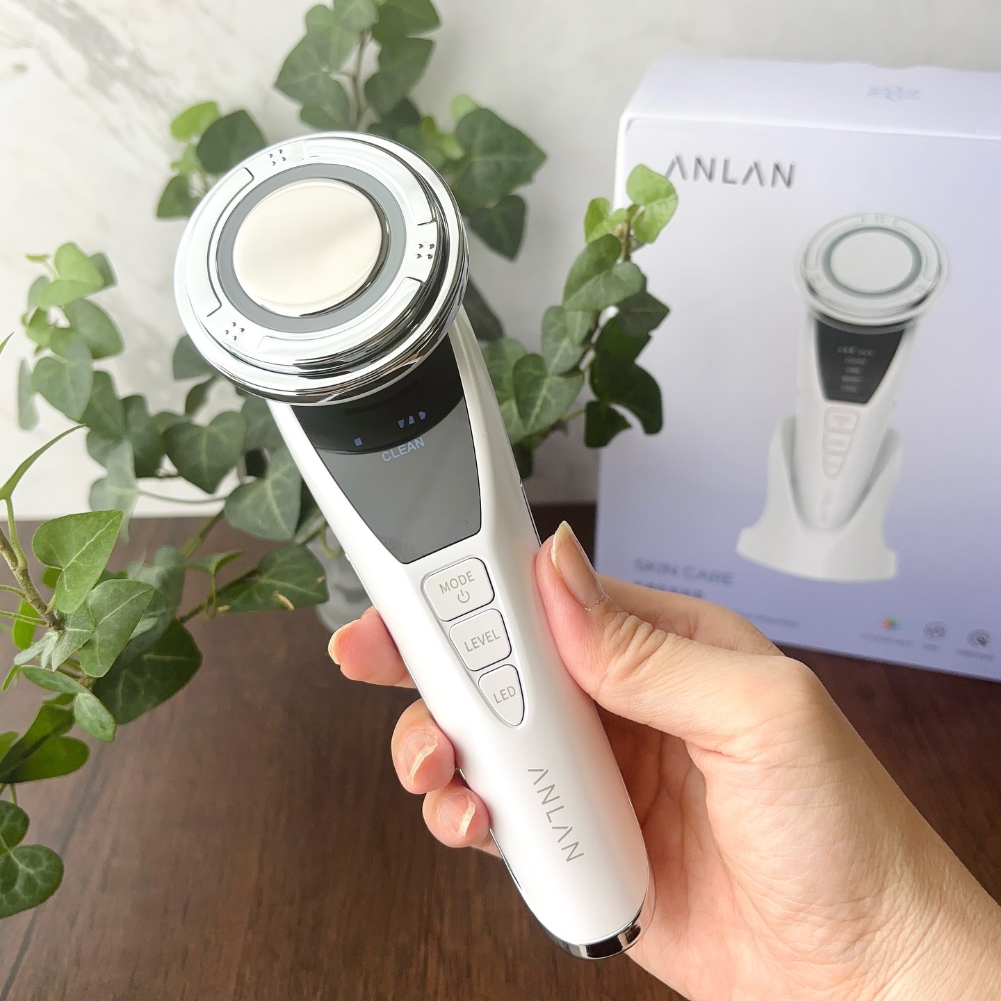 温冷美顔器PRO/ANLAN/美顔器・マッサージを使ったクチコミ（2枚目）