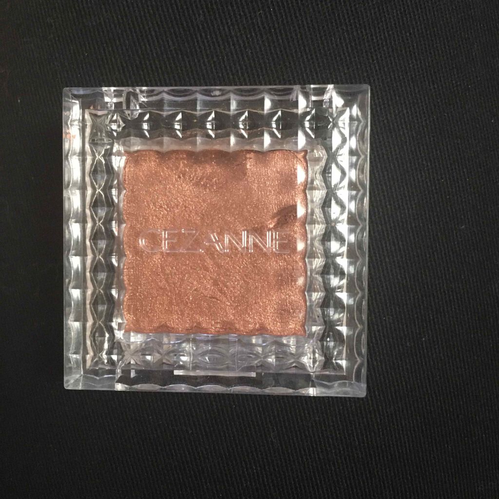 シングルカラーアイシャドウ/CEZANNE/単色アイシャドウを使ったクチコミ(1枚目)