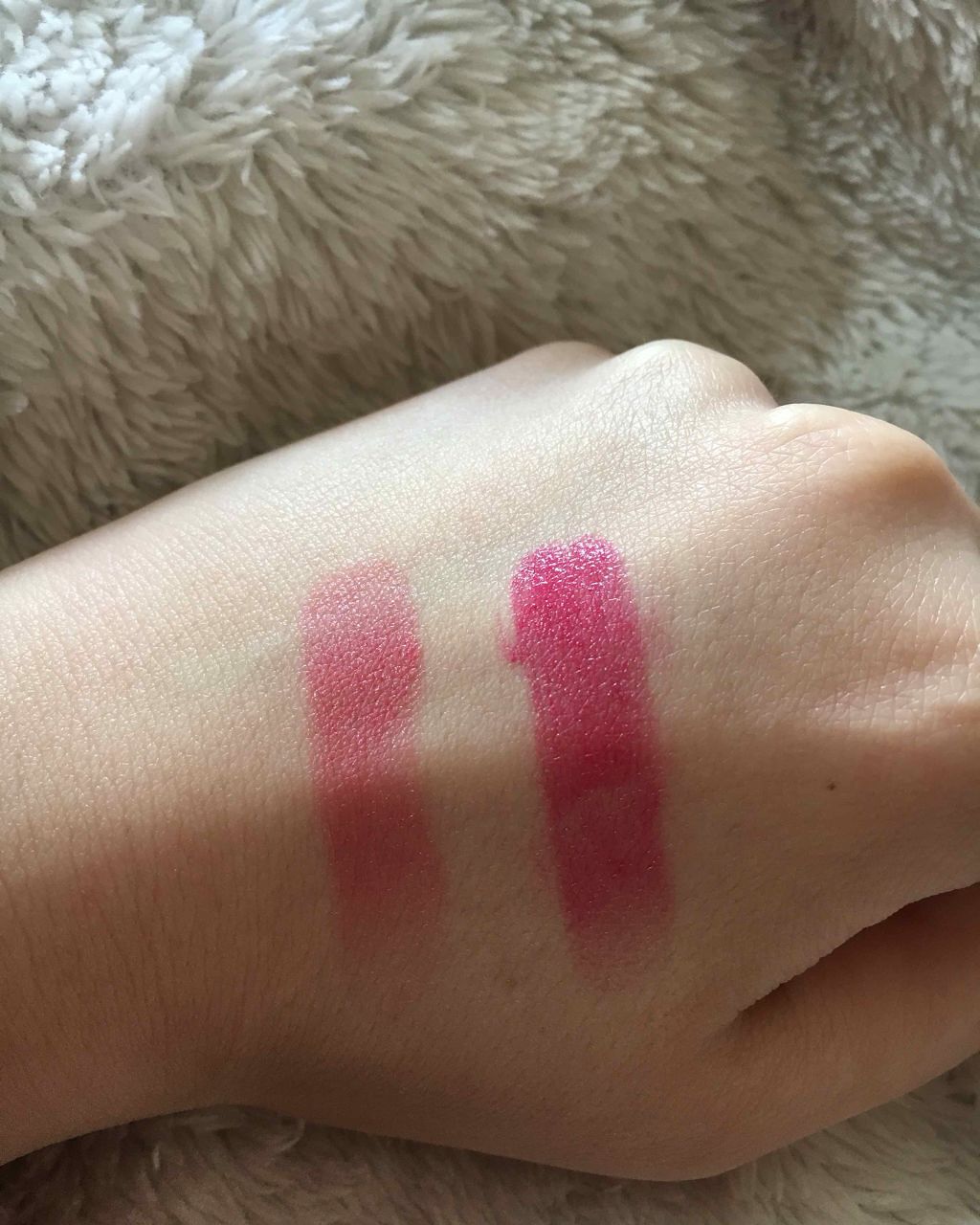 ラ プティット ローブ ノワール リップ/GUERLAIN/口紅を使ったクチコミ(2枚目)