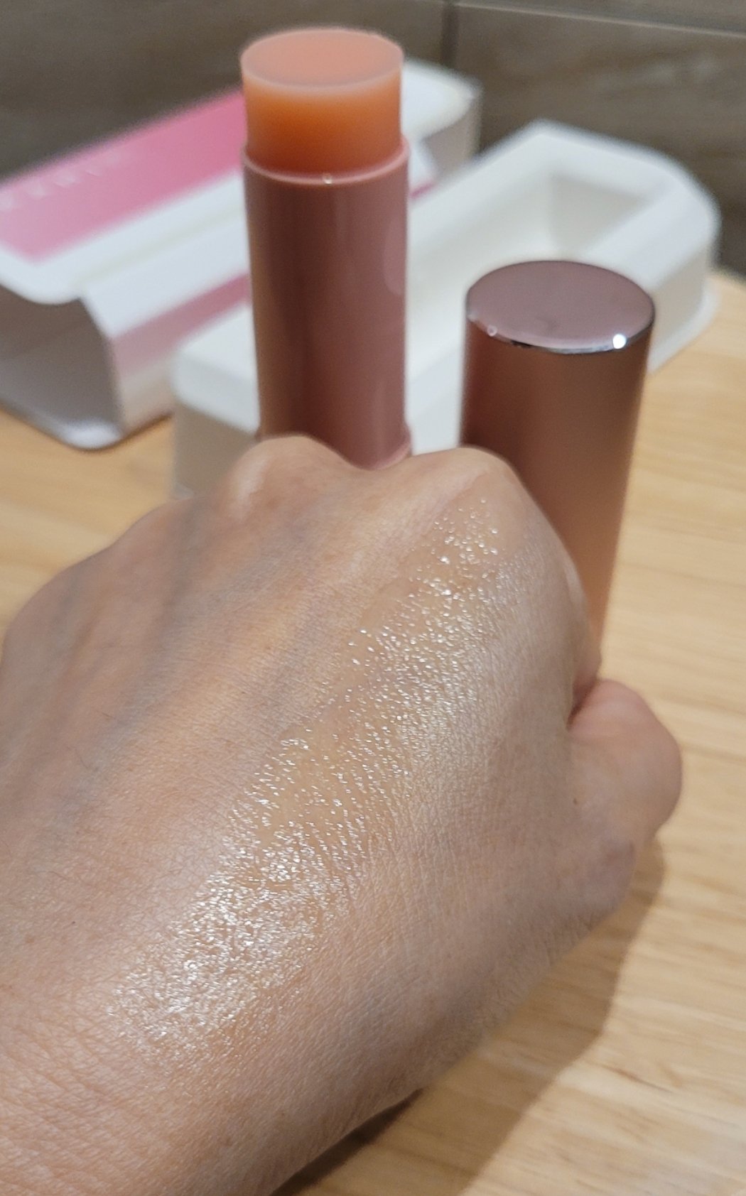 マルチバームセット 新ver（本品+リフィル）/KAHI/メイクアップを使ったクチコミ（3枚目）