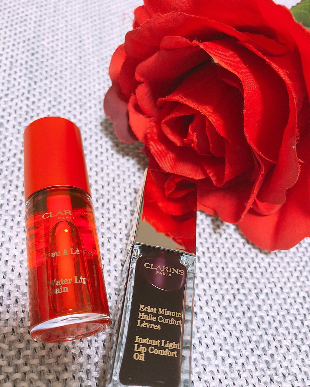 ウォーターリップ ステイン/CLARINS/リップグロスを使ったクチコミ（1枚目）